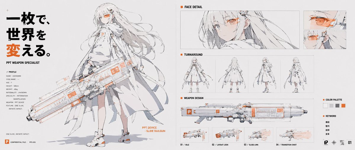 PPT Weapon Specialist Character Sheet preview image 1