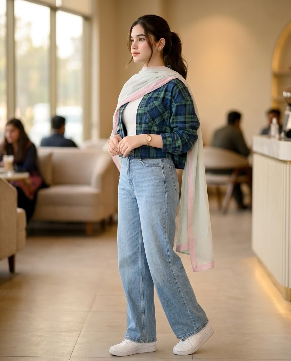 Pakistani Café Fashion Portrait preview image 1