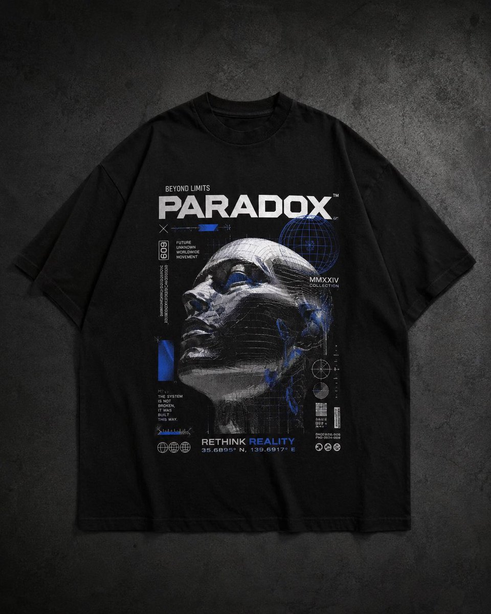 现代街头服饰和奢华 T 恤设计 preview image 1