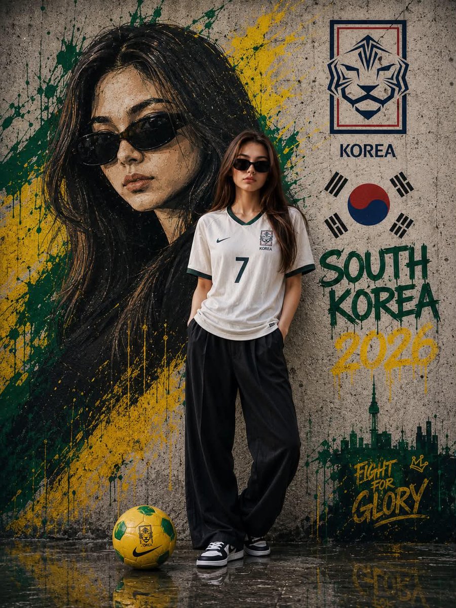 South Korean Graffiti Jersey Portrait preview image 2