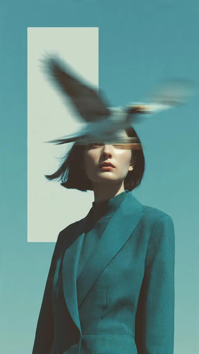 Avant-Garde Fashion Editorial Portrait preview image 4