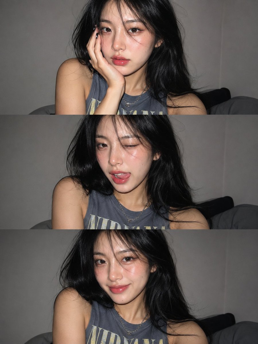 Gen Z Flash Selfie Collage preview image 1
