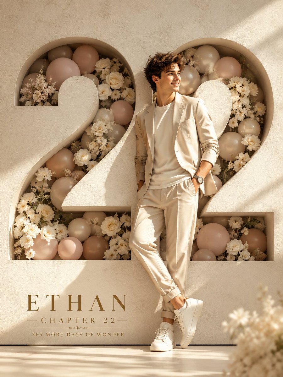 Editorial Studio Birthday Poster preview image 2