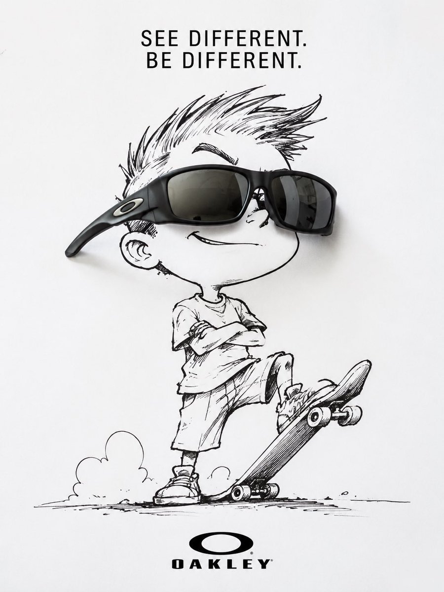 Oakley Skater Sunglasses Ad preview image 1