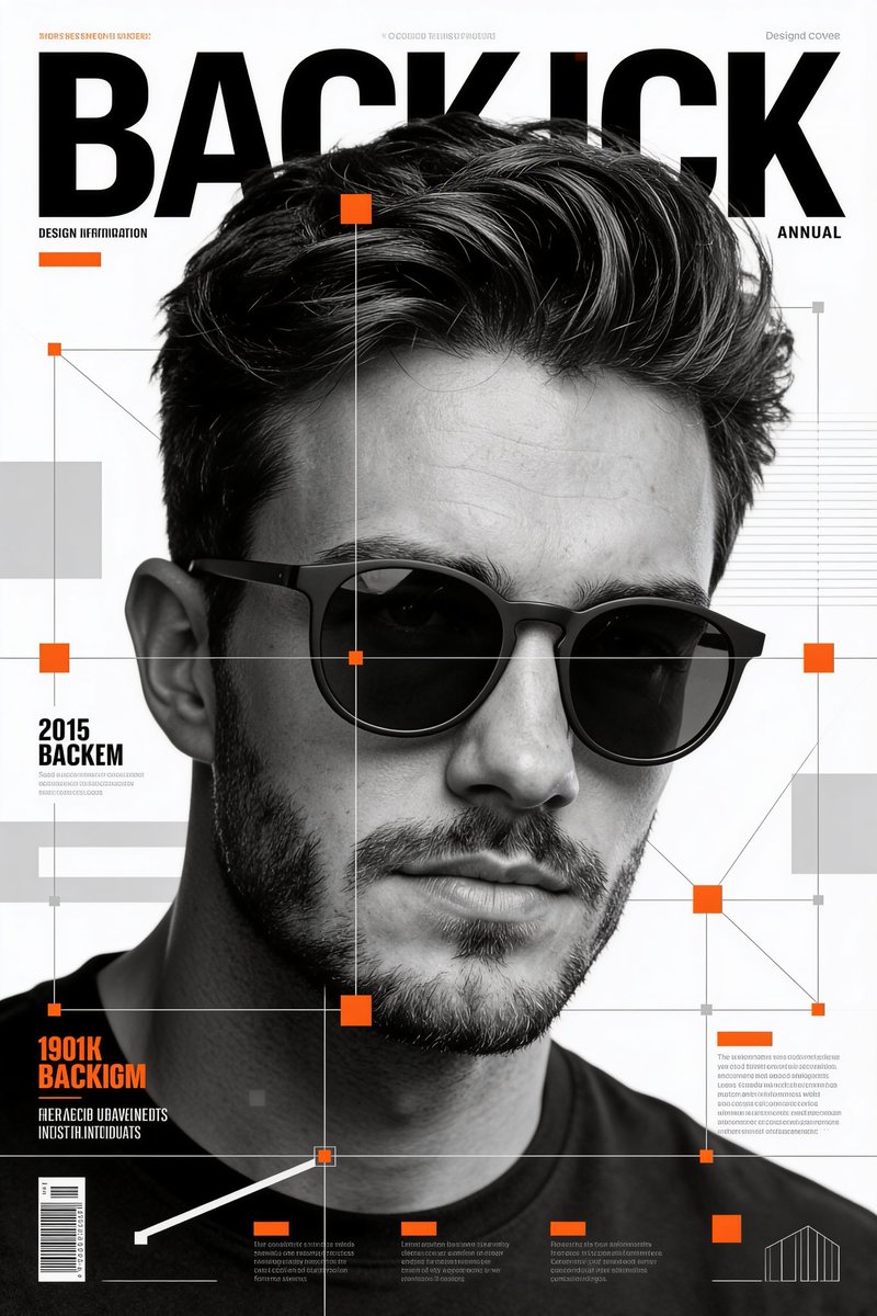 Monochrome Editorial Sports Poster preview image 1