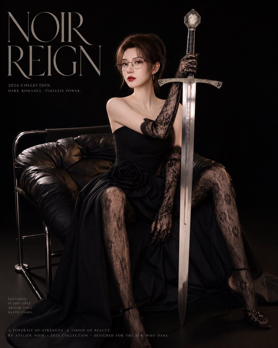Dark Queen Aesthetic Fashion Elements preview image 2