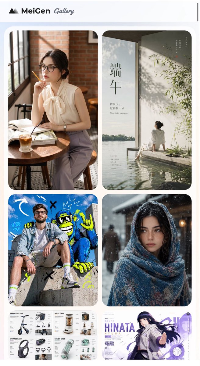 MeiGen AI Gallery Mobile Screenshot preview image 1