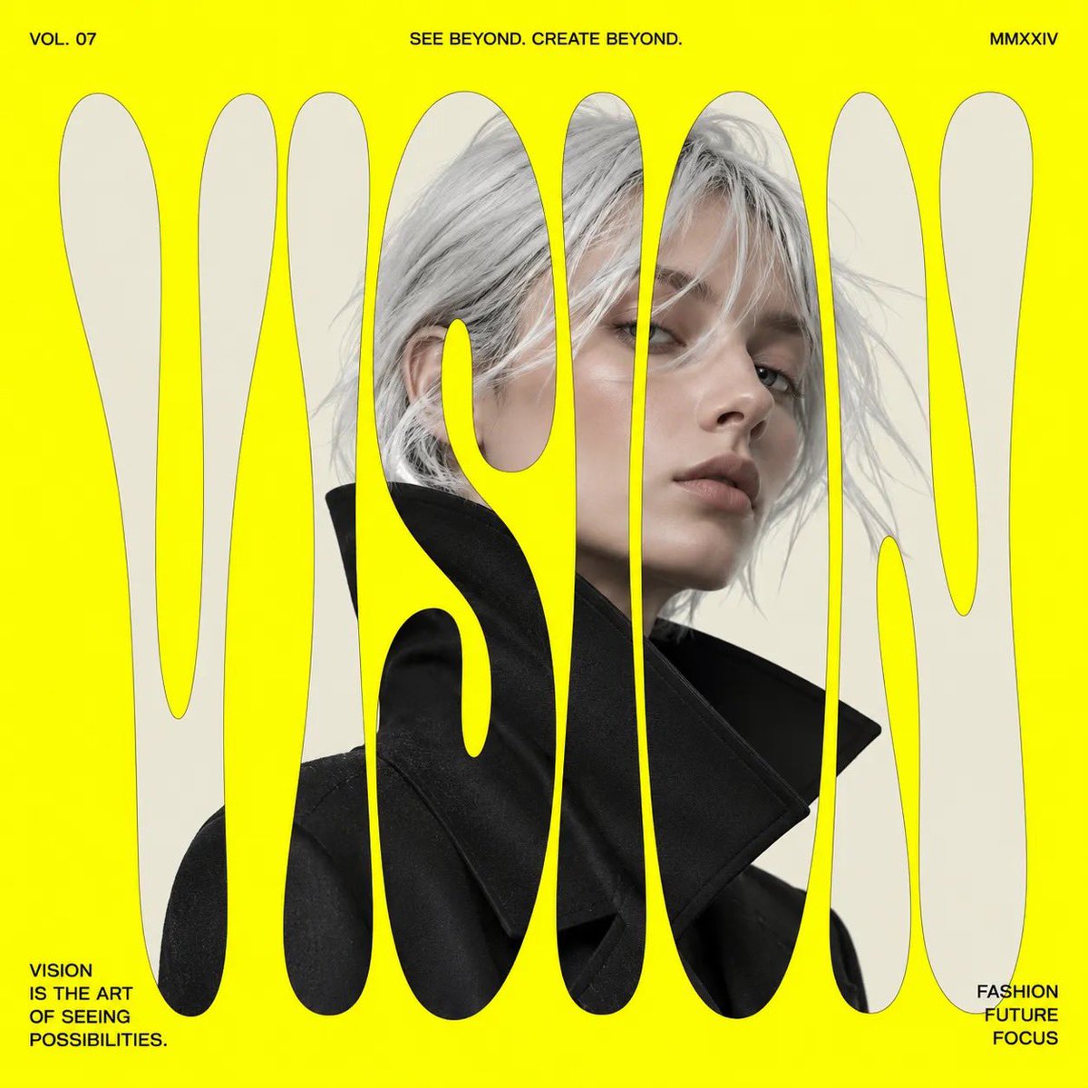Modern Fashion Editorial Poster preview image 1