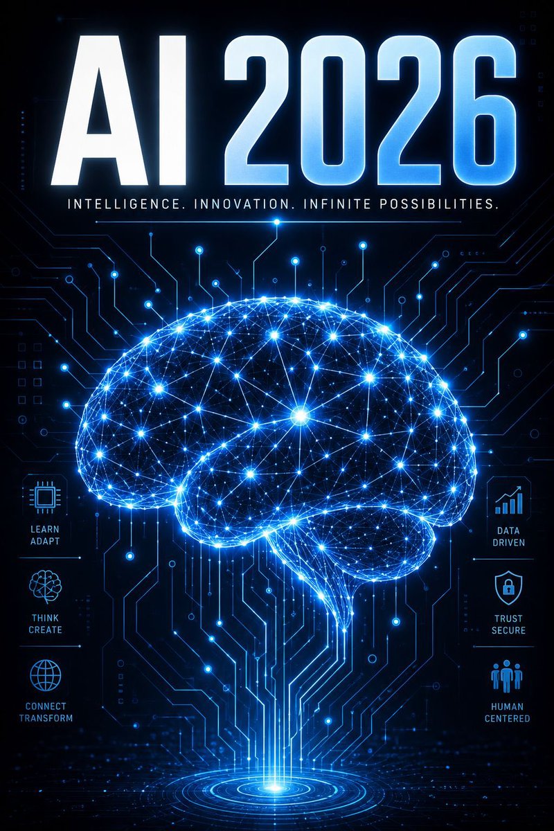 未来人工智能 2026 技术海报 preview image 1