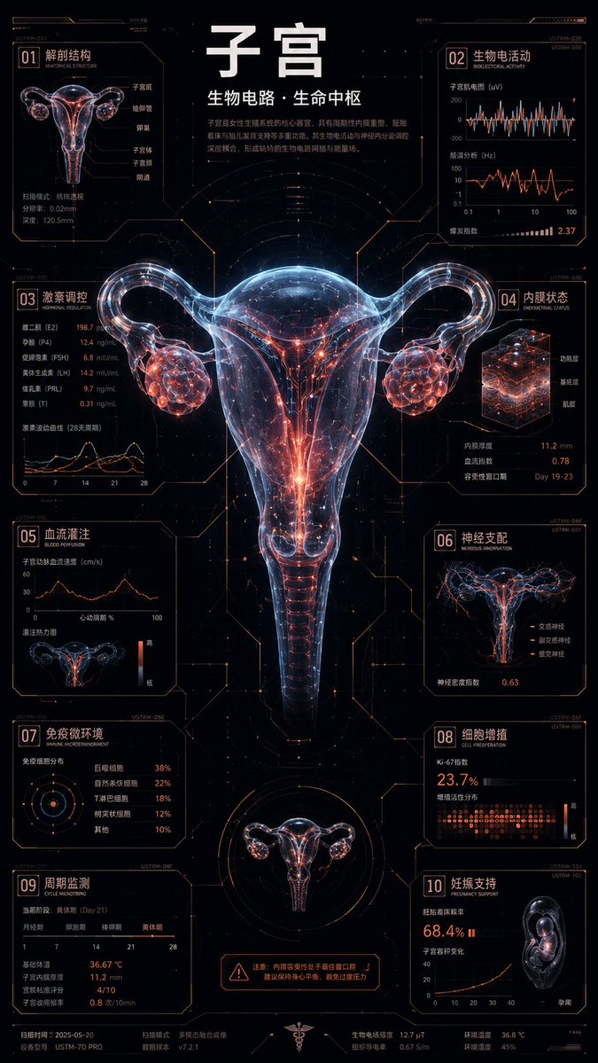 Cybernetic Bioluminescent Flower Infographic - 1 preview image 1