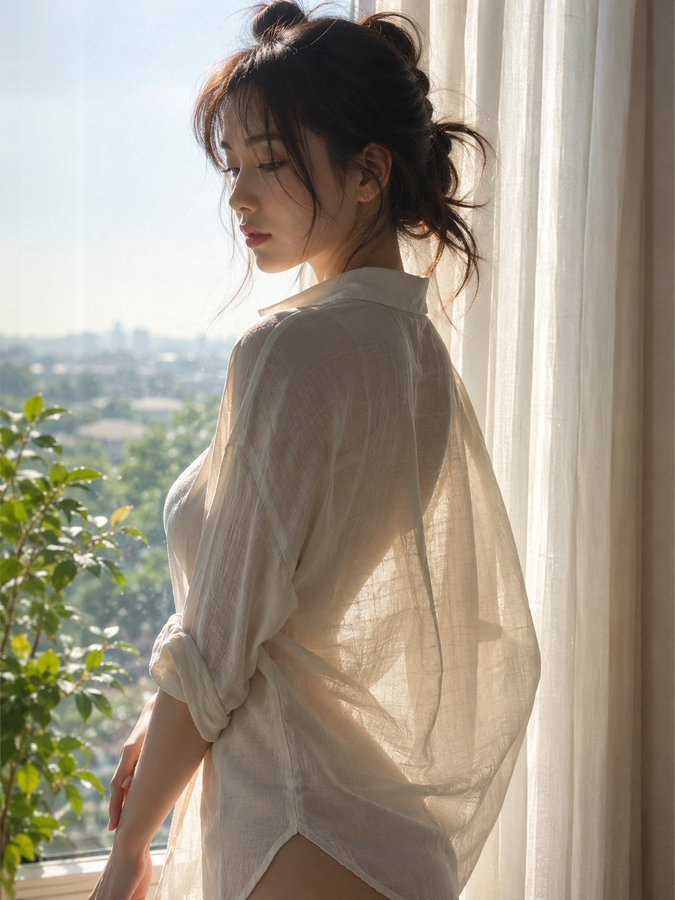 Backlit Atmospheric Portrait Photography - 1 preview image 2