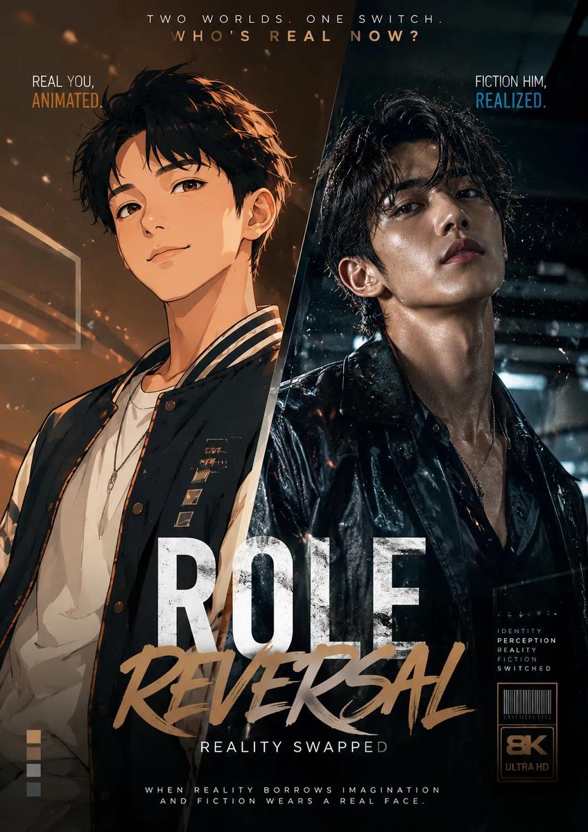 现实与虚构角色互换海报 - 1 preview image 2