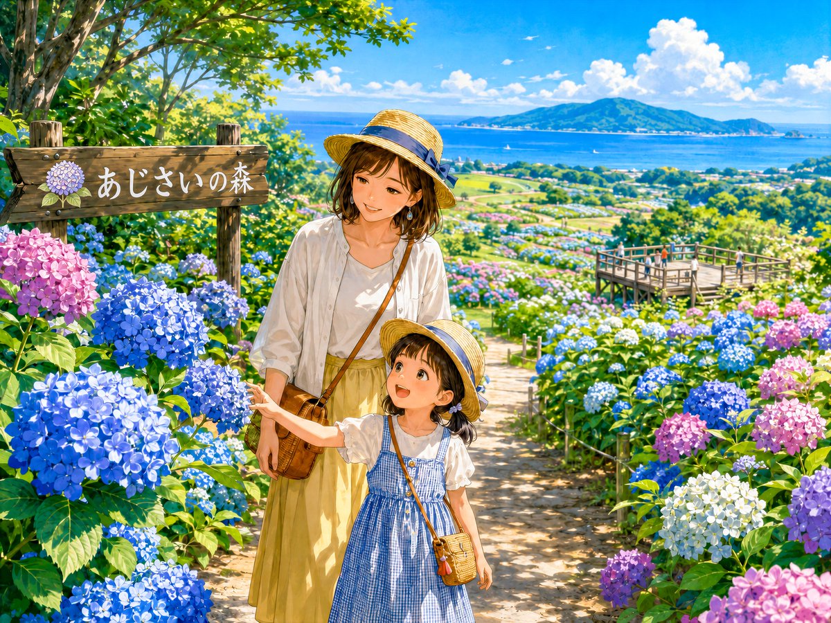 海岸绣球花园步道 preview image 1