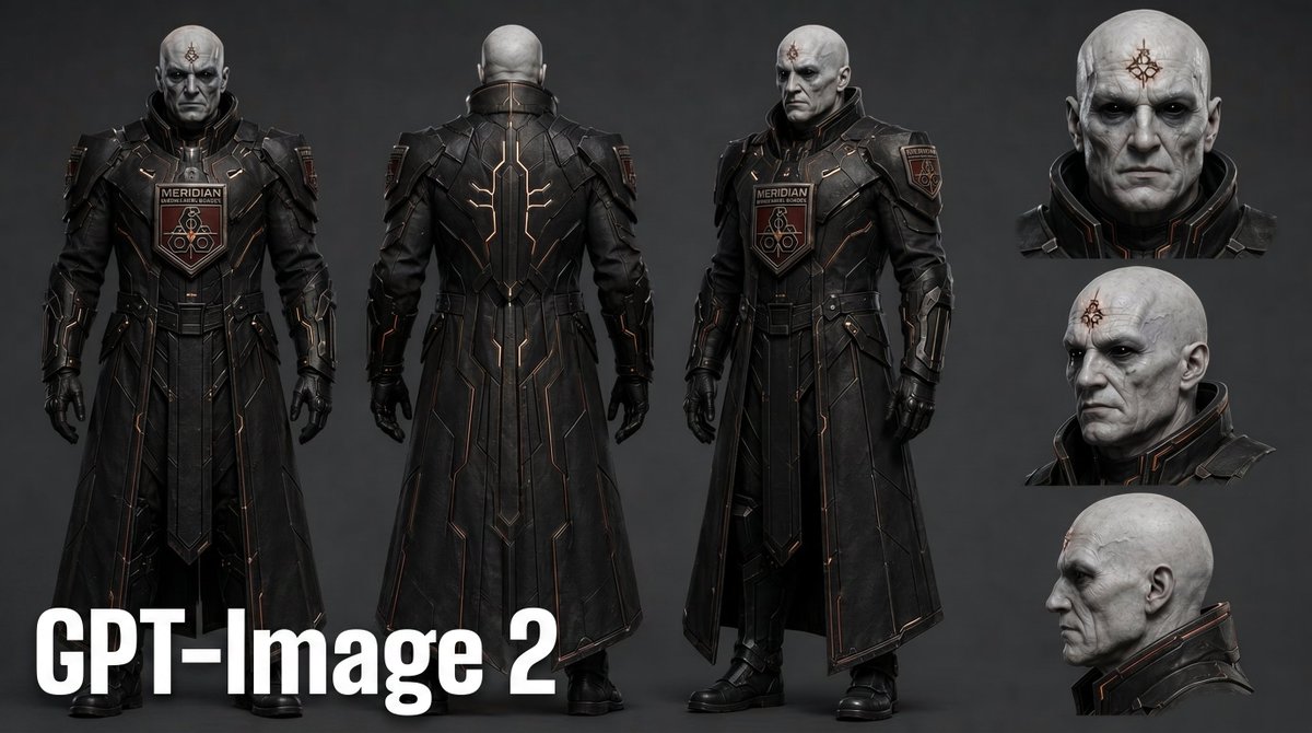 Dark Sci-Fi Commander Character Sheet preview image 1