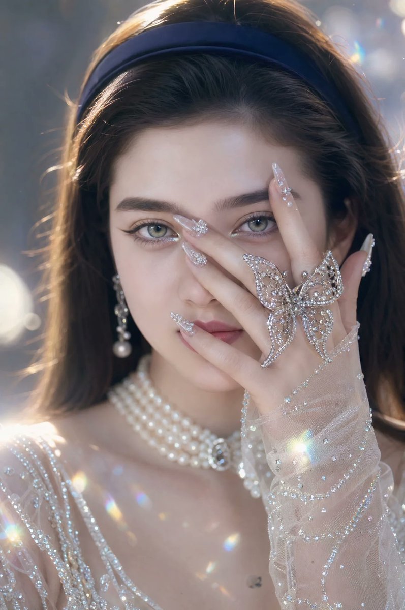 Hyper-Realistic Porcelain Beauty Portrait - 1 preview image 4