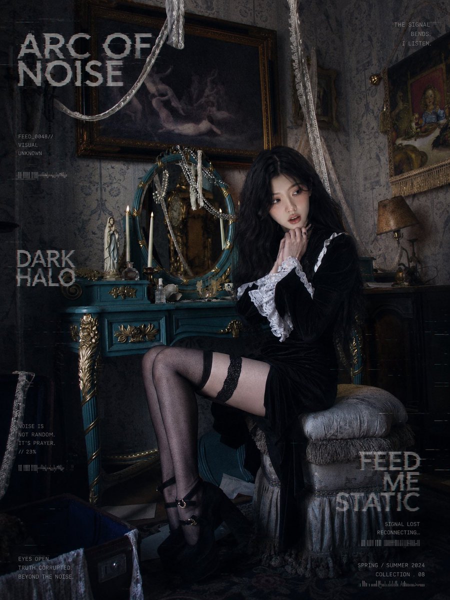 Dark Gothic Lolita Static Portrait preview image 1