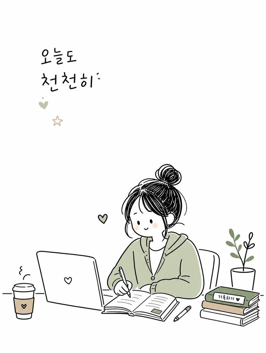 Korean Doodle Editorial Illustration - 1 preview image 1
