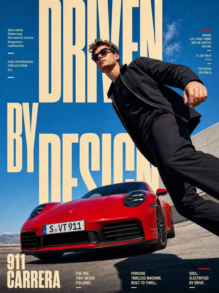 High-End Layered Editorial Action Poster - 1 preview image 2