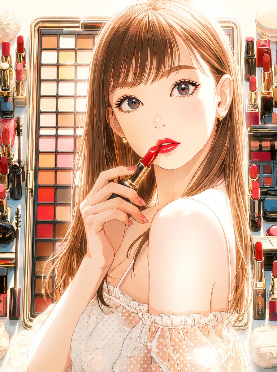 Anime Lipstick Beauty Portrait preview image 1