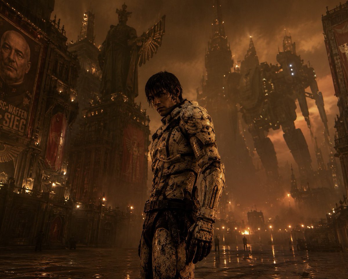 Dystopian Casshern-Style Hero preview image 3