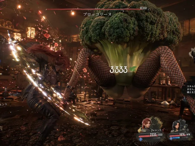 Surreal Action RPG Boss Fight UI preview image 1