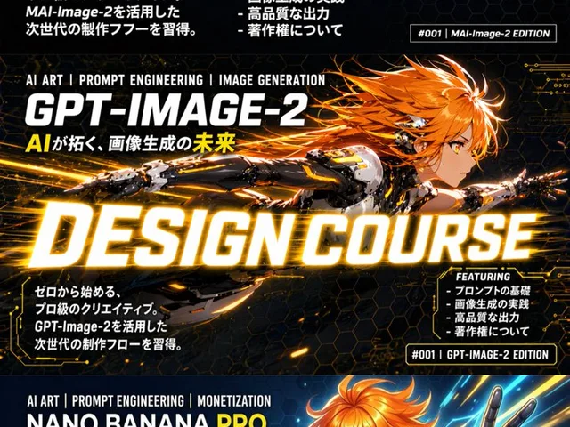 3-Panel Anime Sci-Fi Course Promo preview image 1