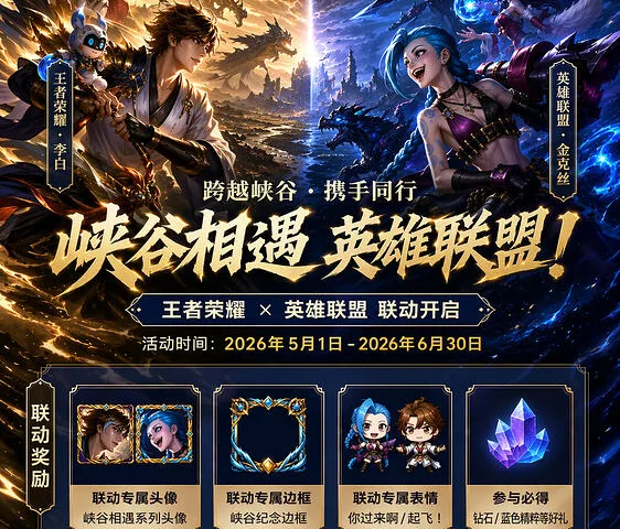 Game Crossover Promotional Poster preview image 1