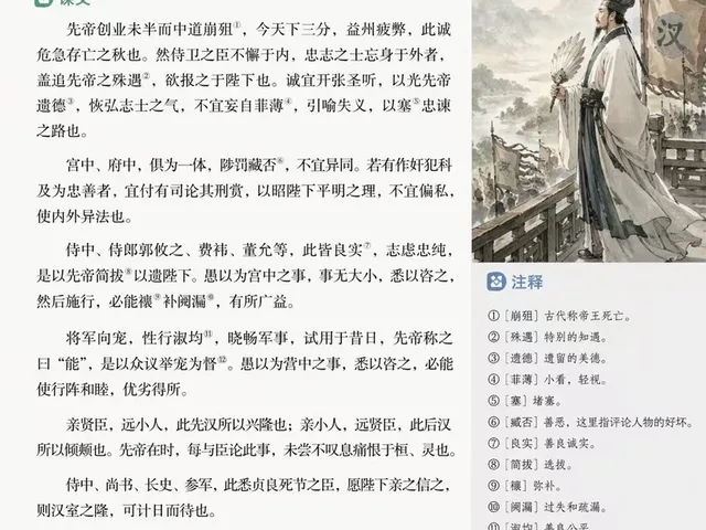 Chinese Literature Textbook Page Layout preview image 1