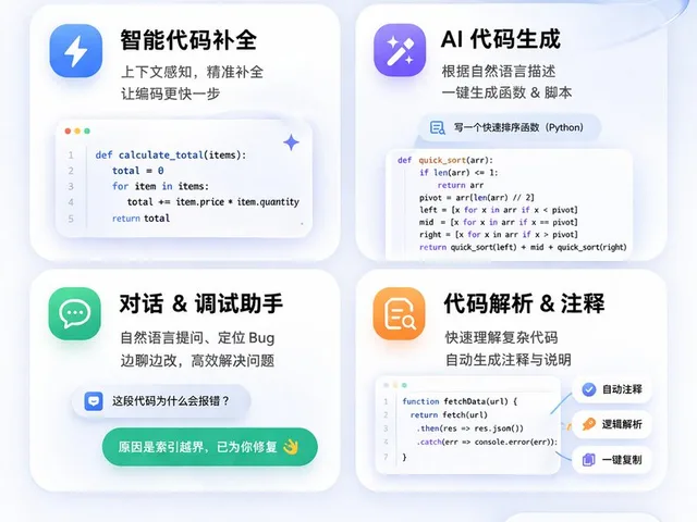 AI Coding Assistant Promo Infographic preview image 1