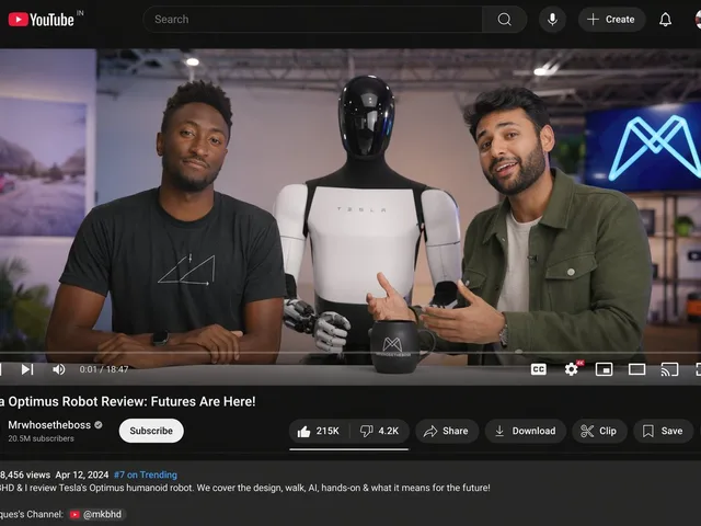 YouTube Video Interface Mockup preview image 1