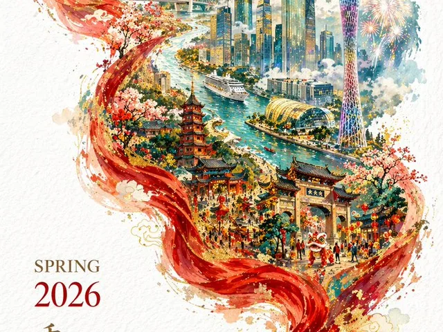 Guangzhou City Promotional Poster preview image 1