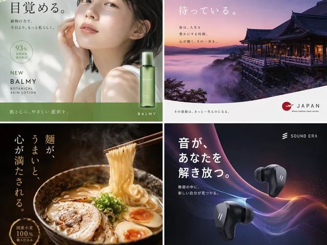 2x2 Japanese Advertisement Grid preview image 1