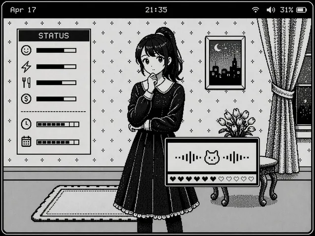复古像素艺术 UI 样机 preview image 1