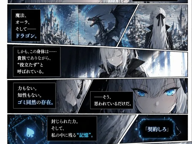 黑暗幻想漫画页面生成器 preview image 1