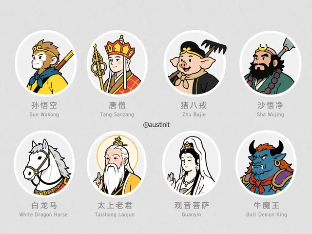 Journey to the West Avatar Grid preview image 1
