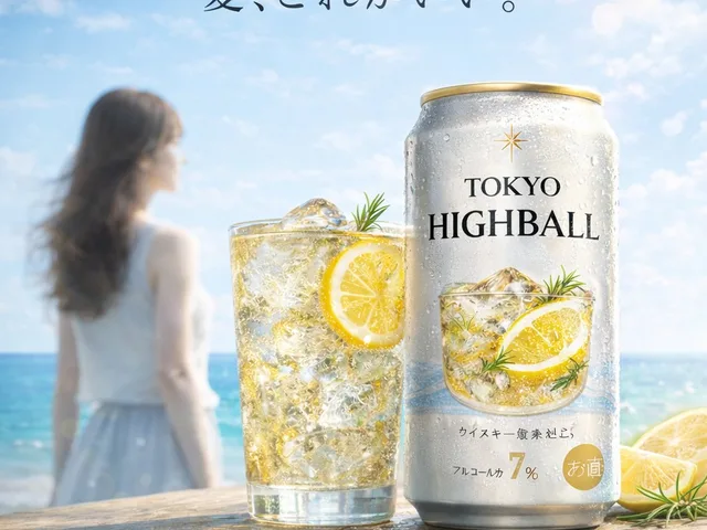 Summer Beach Beverage Commercial Shot preview image 1