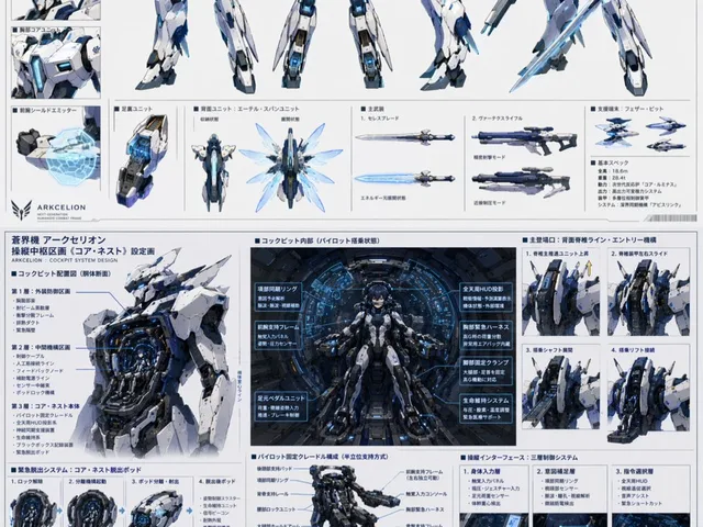 Mecha Protagonist Design preview image 1