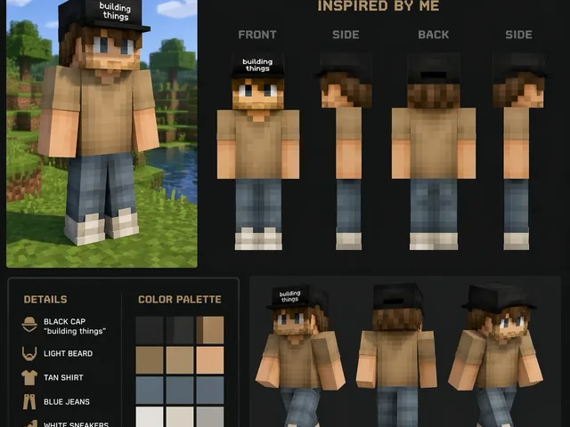 个性化Minecraft皮肤提示词 preview image 1