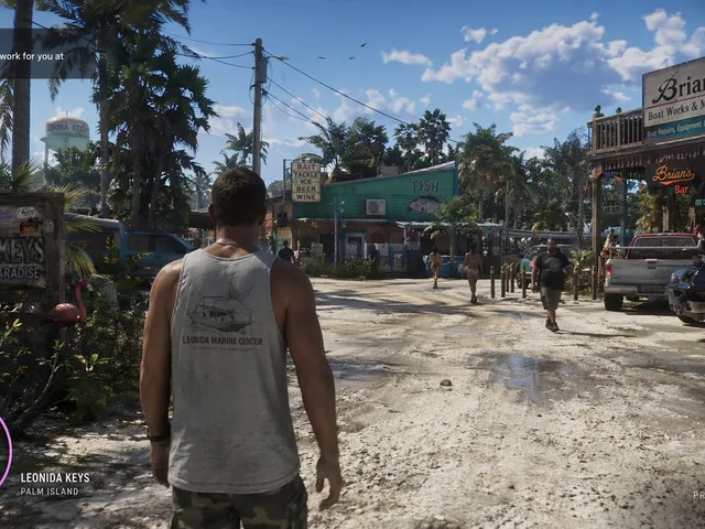 Open-World Game Screenshot Mockup preview image 1