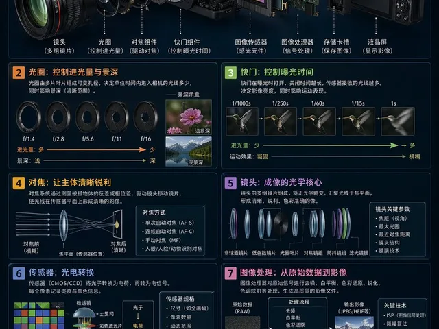 Camera Imaging Technology Infographic preview image 1