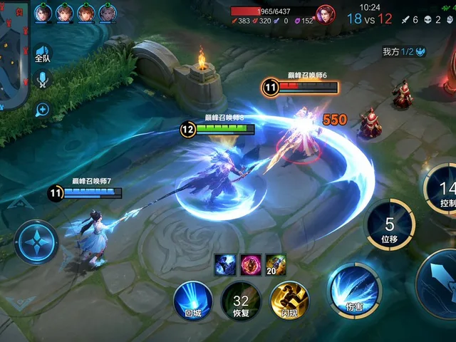 MOBA Game Combat Scene preview image 1