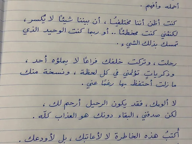 Handwritten Realistic Letter preview image 1