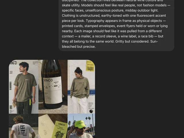 VINCO Editorial Moodboard Screenshot preview image 1