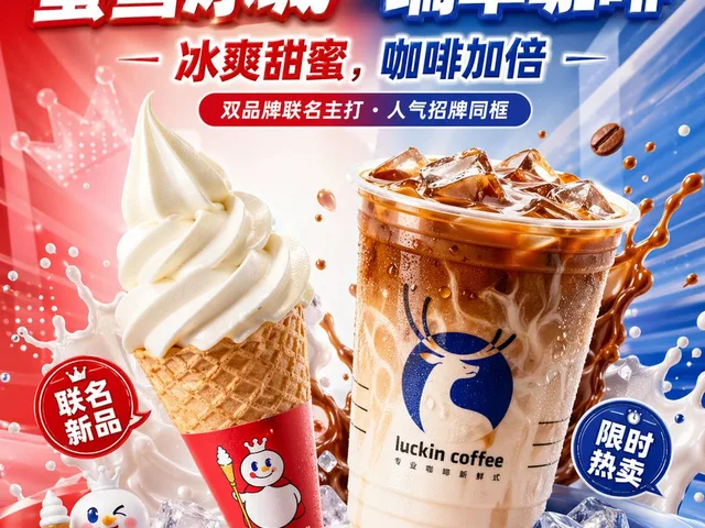 Chinese Co-Branded Summer Drink Poster preview image 1