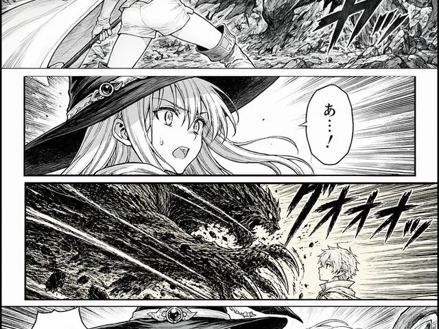 Fantasy Manga Battle Page preview image 1
