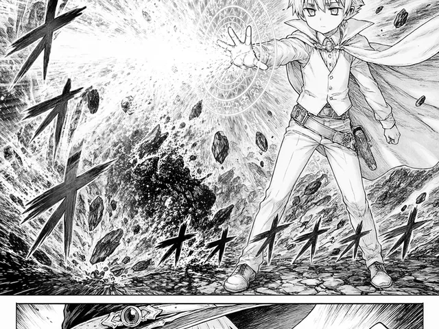 Fantasy Manga Spell Explosion Page preview image 1