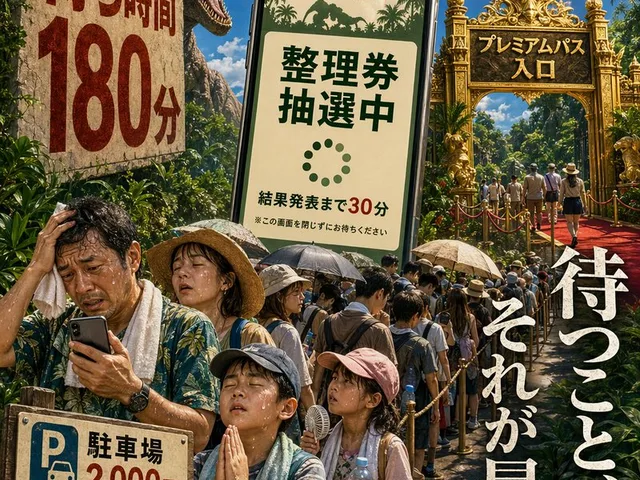 Japanese Jungle Theme Park Parody Poster preview image 1