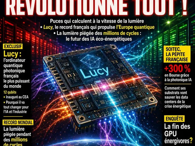 Futuristic Photonics Magazine Cover preview image 1