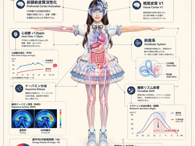 VR Effects on the Human Body Infographic preview image 1