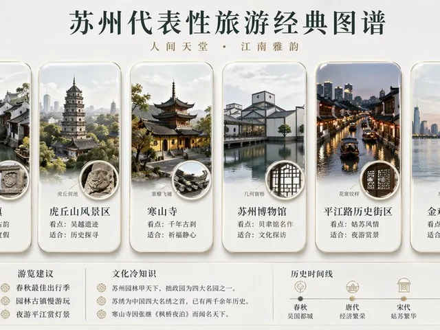 Suzhou Classic Travel Infographic preview image 1